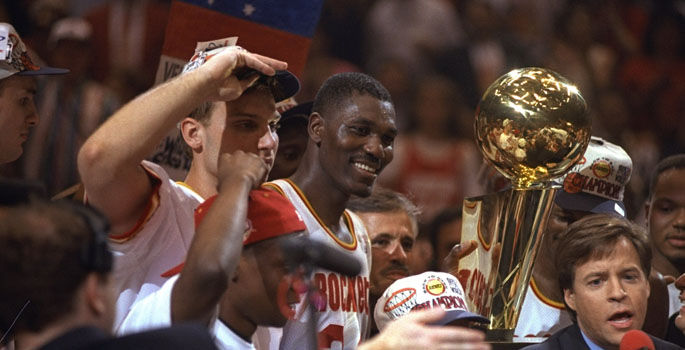 NBA编年史(1994-95):乔丹复出 <a href=/lanqiu/rockets/ target=_blank class=infotextkey>火箭</a>神奇卫冕